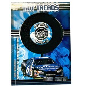 Nascar Mark Martin Rare Insert Trading Card Press Pass 2005 Hot Treads Numbered